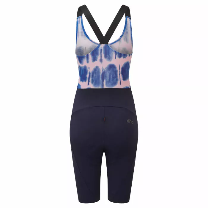 Dhb Moda Women's High Cut Bib Shorts - Sumi 4 Dhb Moda Women's High Cut Bib Shorts - Sumi - Billede 2