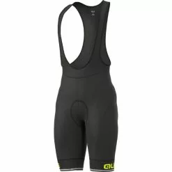 Alé Alé Solid Blend Winter Cycling Bib Shorts -Gore Wear Butik Al Solid Blend Winter Cycling Bib Shorts Bib Shorts Back Yellow AW20 L21033540 02 0