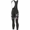Alé Alé Women's Graphics PRR Fiori Bib Tights -Gore Wear Butik Al Women s Graphics PRR Fiori Bib Tights Bib Tights Black White AW20 L21028401 01 1