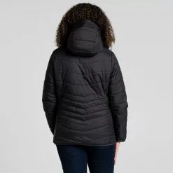 Craghoppers Women's Compresslite VI Hooded Jacket 16 Craghoppers Women's Compresslite VI Hooded Jacket -Gore Wear Butik CWN276 J8Z BlackDamson 02