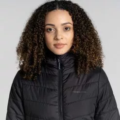 Craghoppers Women's Compresslite VI Hooded Jacket 17 Craghoppers Women's Compresslite VI Hooded Jacket -Gore Wear Butik CWN276 J8Z BlackDamson 04