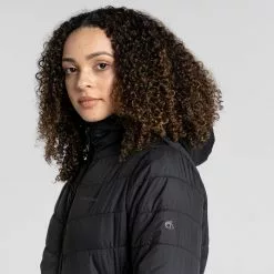 Craghoppers Women's Compresslite VI Hooded Jacket 18 Craghoppers Women's Compresslite VI Hooded Jacket -Gore Wear Butik CWN276 J8Z BlackDamson 05