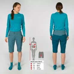 Endura Women's SingleTrack Lite Shorts (Short Length) 8 Endura Women's SingleTrack Lite Shorts (Short Length) -Gore Wear Butik E6170GK Size S 1