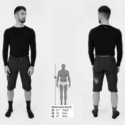 Endura MT500 Burner Ratchet Shorts II 7 Endura MT500 Burner Ratchet Shorts II -Gore Wear Butik Endura MT500 Burner Ratchet Shorts II Baggy Shorts Black SS22 E8124BK 3 0