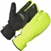 GripGrab Nordic 2 Hi-Vis Windproof Deep Winter Lobster Glov