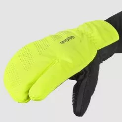 GripGrab Ride Hi-Vis Windproof Deep Winter Lobster Gloves -Gore Wear Butik GripGrab Ride Hi Vis Windproof Deep Winter Lobster Gloves Gloves Yellow Hi Vis AW22 107808013 1