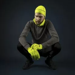 GripGrab - Running Expert Hi-Vis Handsker -Gore Wear Butik GripGrab Running Expert Hi Vis Gloves Gloves Fluo Yellow 1027 S 5