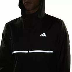 Adidas Own The Run Jacket -Gore Wear Butik HM8435 8 APPAREL On20Model Detail20View202 white