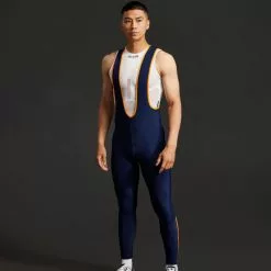 Le Col Sport Bib Tights II 14 Le Col Sport Bib Tights II -Gore Wear Butik Le Col Sport Bib Tights II Bib Tights Navy Saffron AW22 SPRT64 S N 4