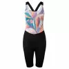 Dhb Moda Womens High Cut Bib Shorts (Tropics)